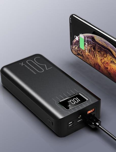 Big capacity 30000mah Power bank with 2 USB output Power Bank 30000 Powerbanks