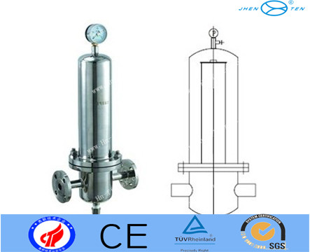 10 Inch Stainless Steel Water Fuel Filter Housing Gas Filter Housing PerkinsFor Beverage Wine