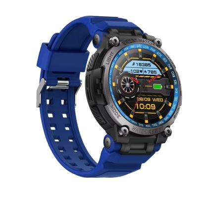 IP68 Rainproof Forme ronde Smart Watch Moniteur d'oxygène sanguin en temps réel Smartwatch
