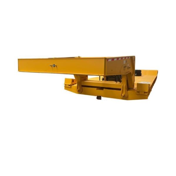 Van-type Anton Cargo Transport Trailer with Hydraulic Goose Neck Lowboy Semi-Trailer