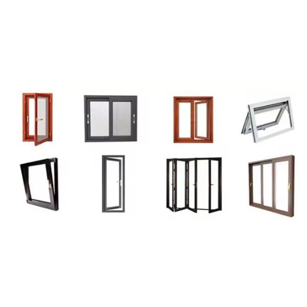 Customized Sliding Door Profile Aluminum Toughened Glass Door Fittings