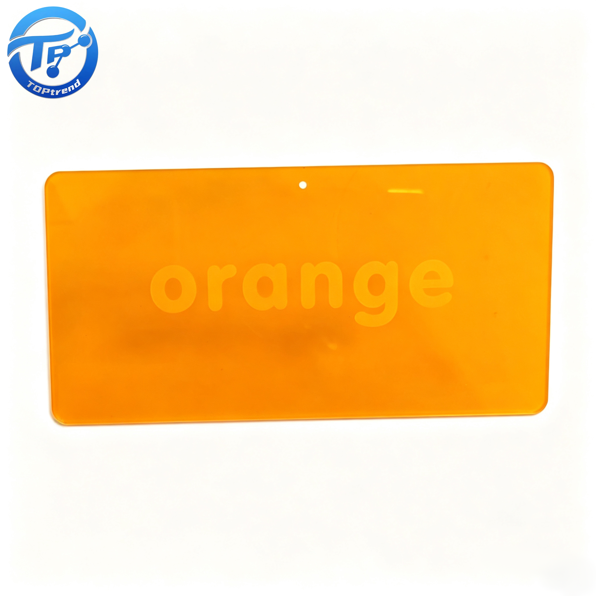 Wall Mounted Acrylic Sign Plate Custom Laser Engraved Logo For Business Shop Decor
