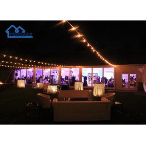Double Layer Modern Large Wedding Marquee Tent Event Water Resistant Heavy Duty Canopy Structure