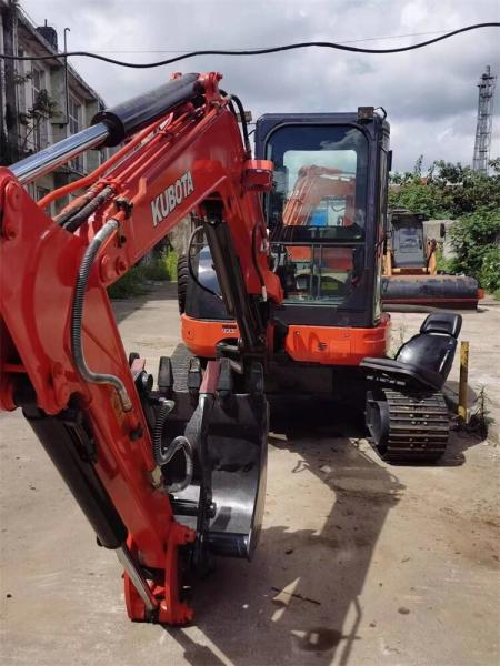 5000KG Peso de operação Kubota KX U55-4 Mini Excavadora com cilindro hidráulico original