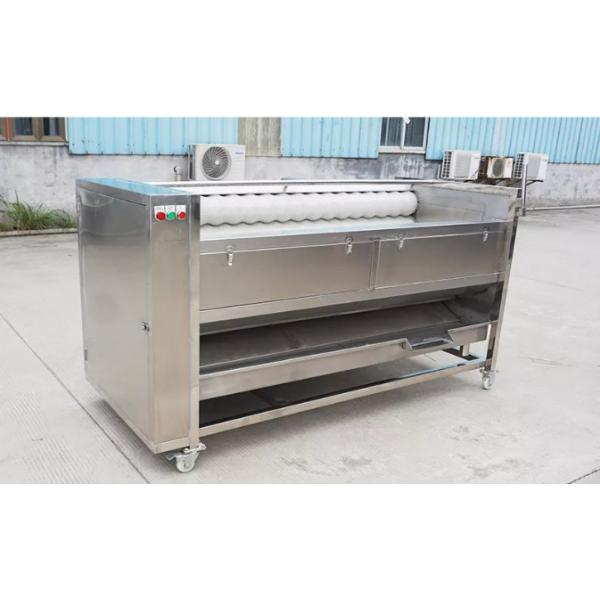 Cassava Peeler Emery Roller Peeling And Washing Machine For Vegetable Brush Roller Cleaning Machine