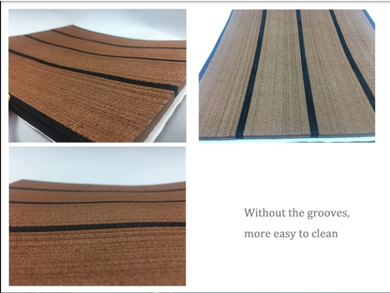 10mm не прыгают непахучий лист Teak Faux ЕВА