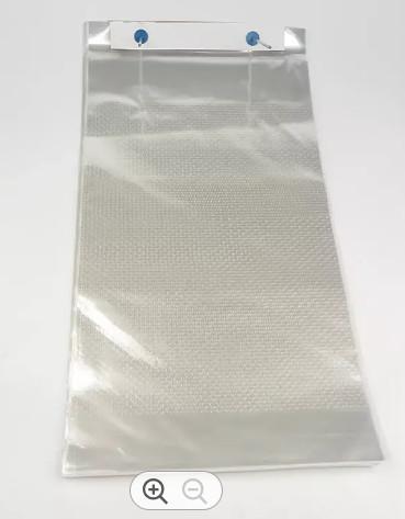 Customized Printed Wicketed Plastic Bread Bags Recycle Food Polythene Bags