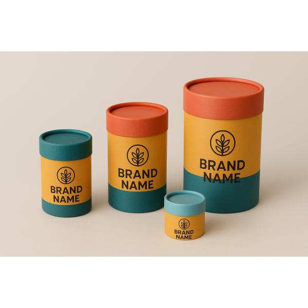 Emballages alimentaires pour biscuits, aliments pour animaux de compagnie, vins, tubes en papier carton de qualité alimentaire