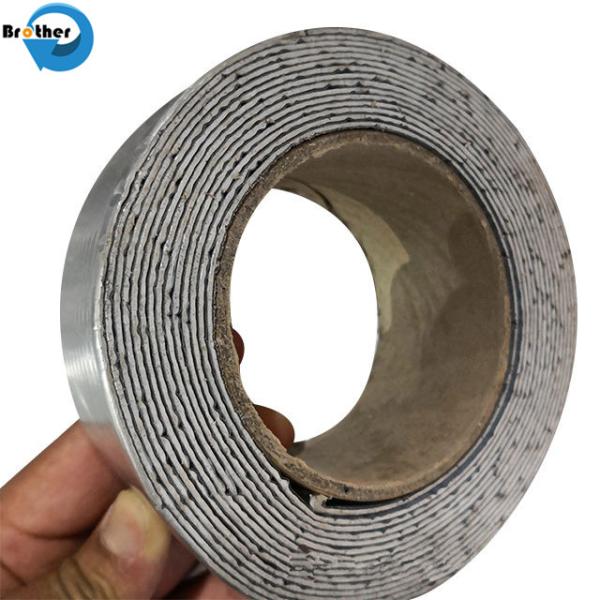 Self Adhesive Vinyl Aluminum Foil Butyl Waterproof Rubber Tape for Fix Roof
