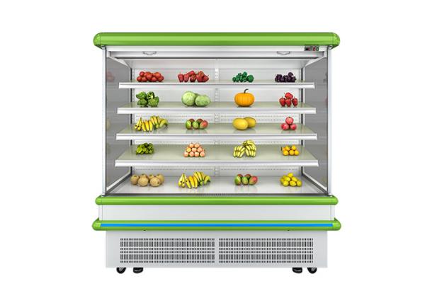 1420L obstruem no refrigerador aberto da exposição do supermercado do refrigerador de Multideck