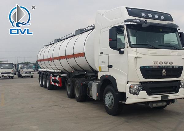 HW76 Cab Howo Cargo Truck Chassis With 371 Hp Engine Front Axle HF7 7 Ton Capacity