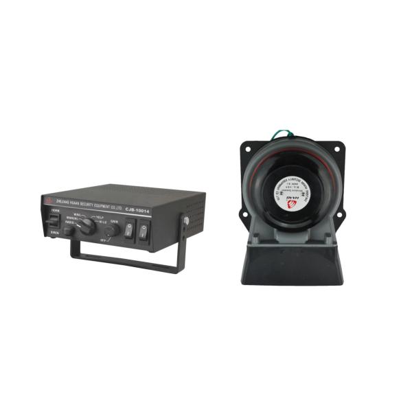 Аварийный предупреждающий усилитель сирены полиции с диктором 100В для огня машины скорой помощи