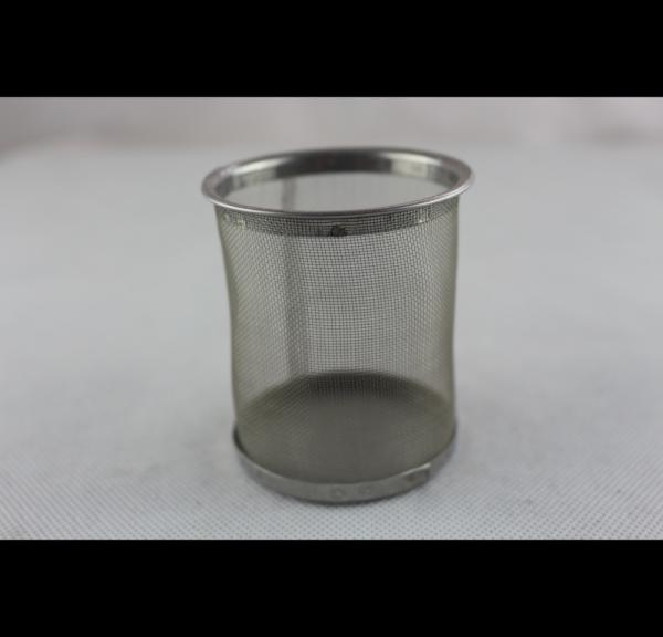 304 316 Stainless Steel Mesh Filter Tube , Square Plain Perforated Filter Tube