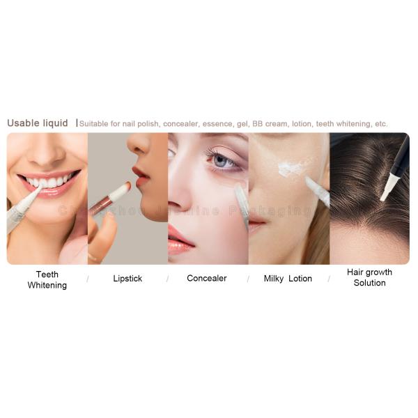 2ml 4ml Hot Sale Empty Wrinkle Remover Teeth Whitening Gel Lipgloss Twist Pen With Brush