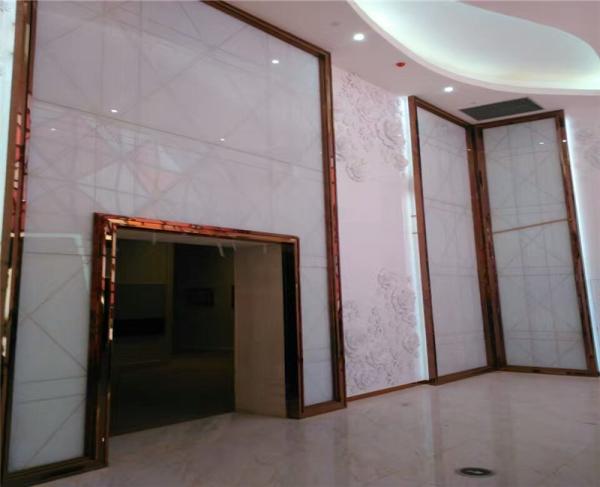 China supplier stainless steel decorative strips mirror finish rose gold color for wall tile trimmings