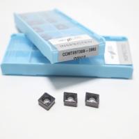 CCMT0602 CCMT09T3 CCMT1204 Insertos de torneado de carburo para acero, acero inoxidable, inserto recubierto PVD en rompevirutas 3MU