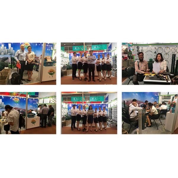 Зеленый Pvc покрыл проволочную изгородь звена цепи 25x25mm для полей бейсбола или земли игры