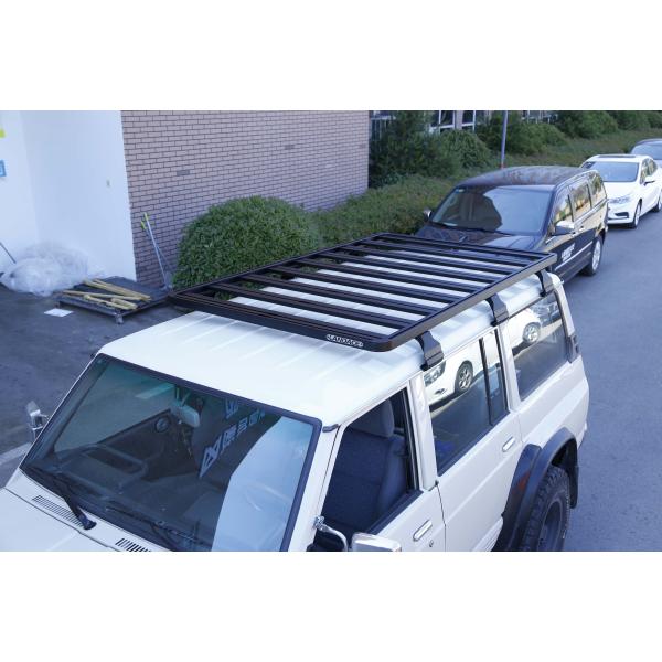 Nissan Van Car Roof Rack Черная установка Дождевая канавка Клип на монтаже