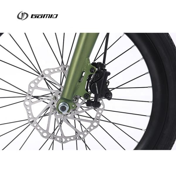 Alloy Extension-type Foldable Handlebar GOMID Folding City Bike Custom Foldable Bicycle with SHIMANO Kit Gear Cycle Ideal