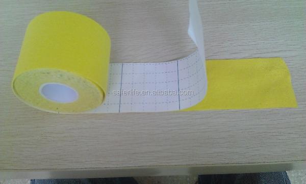 Shine tape with strong adhesive Synthetic kinesiology tape 5cm *5m whole sell stock available