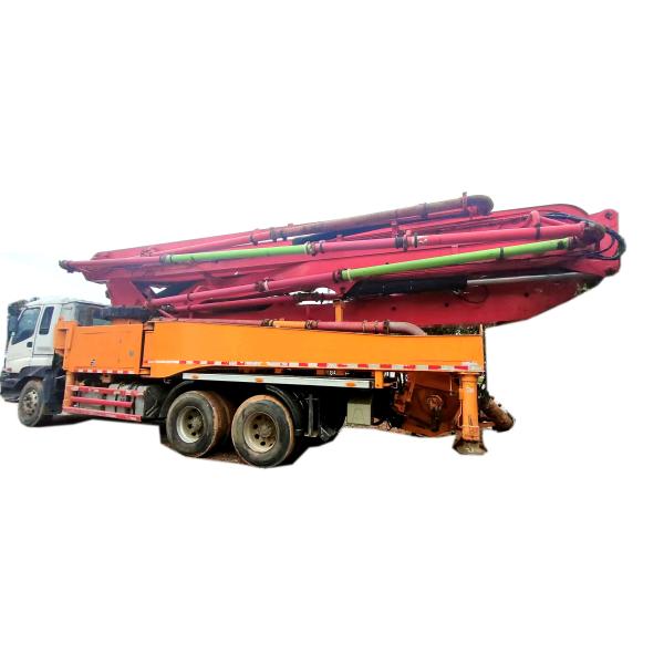 Подержанный бетонный насосный грузовик