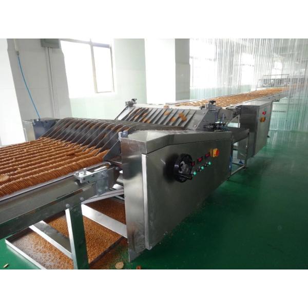 Long Service Life Biscuit Production Line 100~1800Kg/Hour