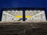 Construção de edifícios metálicos pré-fabricados pré-fabricados Estrutura de aço Hangar de aeronaves