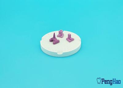 Conical Style Ceramic Firing Pegs High Temperature Resistant For Dental Lab