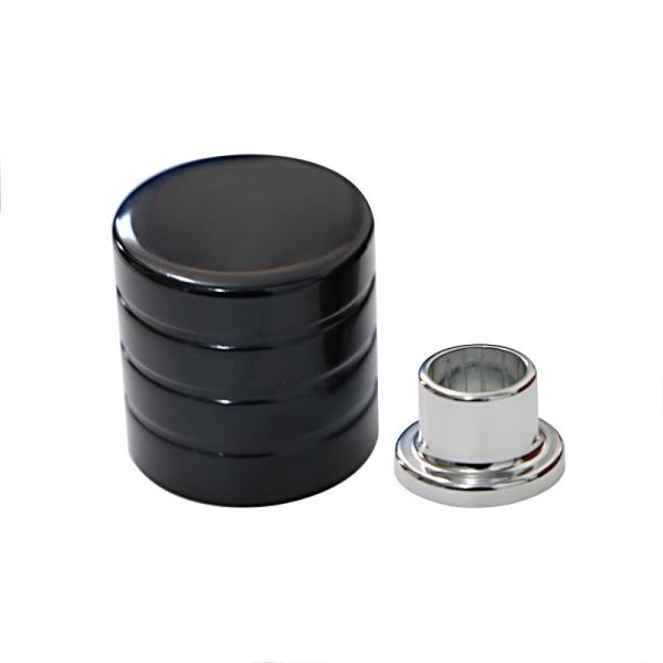 Perfume Zamak cap Electrochemical Aluminum Magnet Cover Cosmetic Cover Alumina Positioning Magnet Cover
