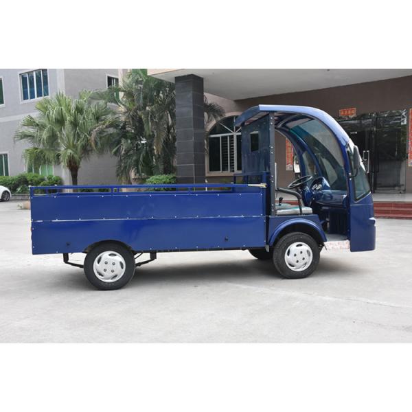 места Электрическ Носить Van Общее назначение Тележка мотора 2 DC 48V с крышей коробки груза нержавеющей стали полной