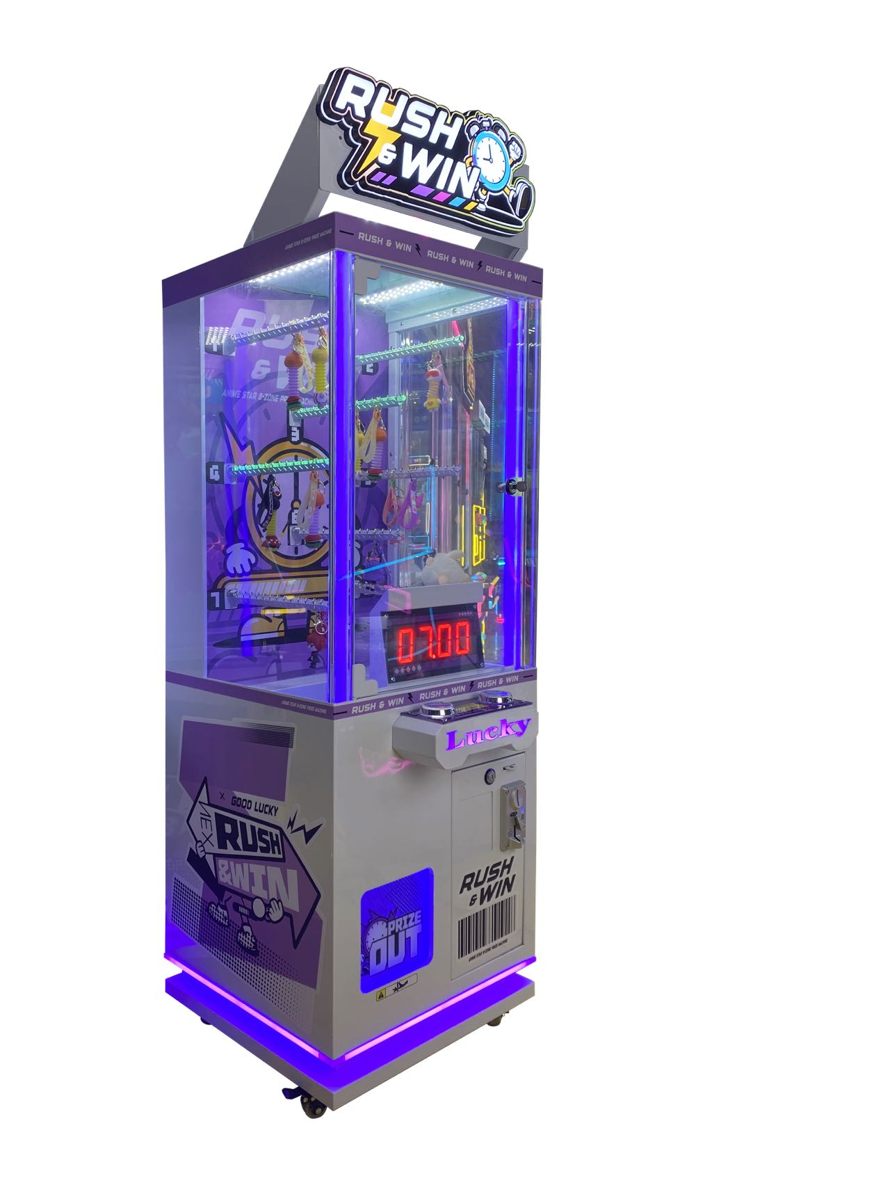 Coin Operated Magic Button | 7-Second Challenge Dual Hanging Gift Arcade Machine