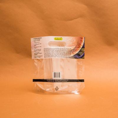 sacos de empacotamento OPP CPP das frutas e legumes secas do PA de 80mm com zíper