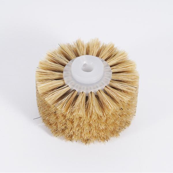 Customized Sisal Bristle Polishing Wheel Brush For Wood Polishing And Burnishing