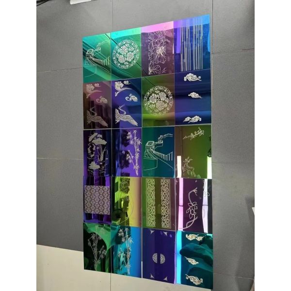 304 316 Elevator Stainless Steel Sheet Door Panel Custom Patterns Anti Fingerprint Finish