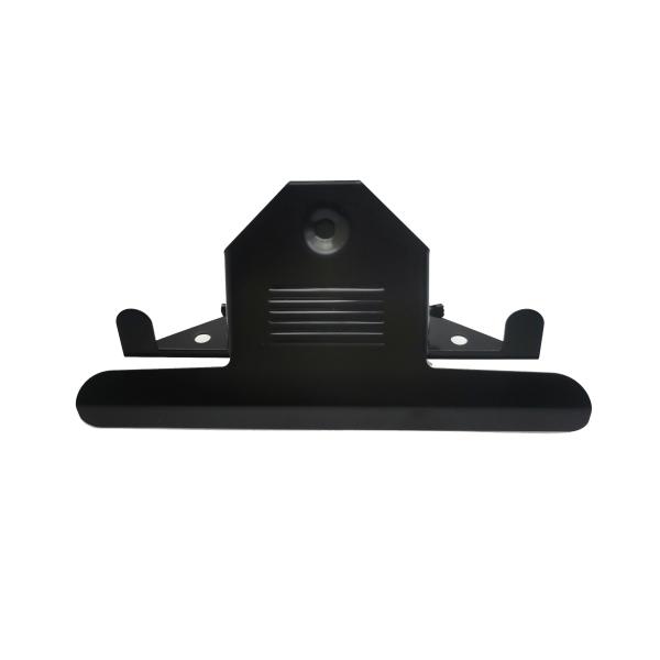 Color Office Stationery Check Pattern Big Binder Clips 120mm For Clipboard JC-143
