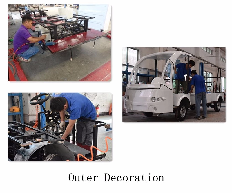 72V AC Motor Electric Cargo Van Truck With Hydraulic Tail Lift , Loading Capacity 1.5 Ton