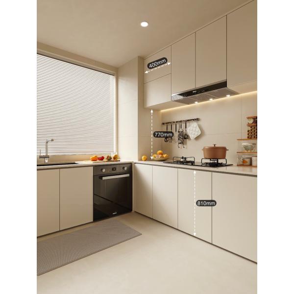 Juego de gabinetes de cocina con esquina mágica completa y personalizados blancos de muebles Shaker