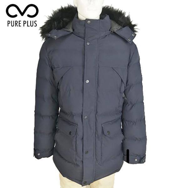 Outside Mens Padded Jacket , Mens Black Padded Jacket Limited Exposure