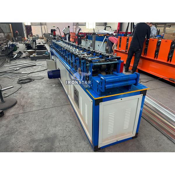 “102mm Rolling Shutter Door Roll Forming Machine 150mm Width Material Rolling Shutter Machine for Dominican Republic Market High Speed 102mm Roller Shutter Door Roll Forming Machine  ”
