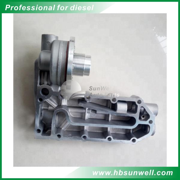 Dongfeng Cummins Diesel Engine Spare Parts Oil Filter Seat 6CT 3934159 3974324