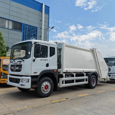 Dongfeng Captain Rear Loader Garbage Truck Compactor Refuse Waste Collection Vehicle