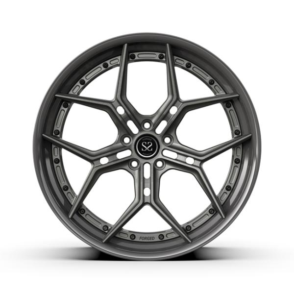 2 части 5X112 выковала металл центра колес почищенный щеткой отполировала бронзовый BMW X6 m снабжает ободком 20 дюймов