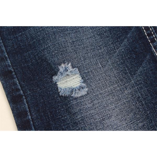 ткань джинсовой ткани Слуб перекрестной штриховки 10.5Оз с цветом черноты чывства руки простирания мягким