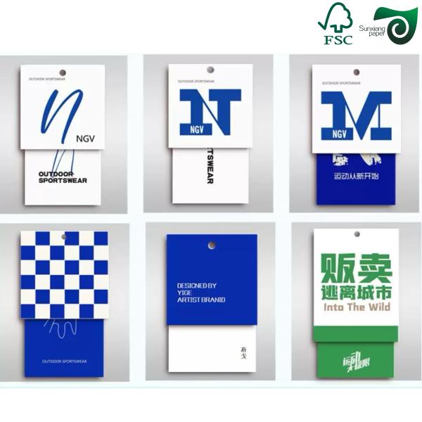 Papier en carton d'ivoire certifié FSC C1S 250 gm 270 gm 300 gm plié