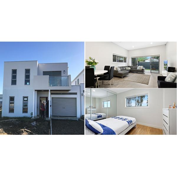 Легкоразмерная стальная рама Энергосберегающая вилла Префабрикованный стальной дом Сберегающие расходы домашние комплекты