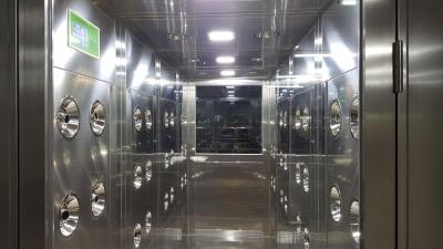 Intelligent Air Shower Channel In Clean Room , Wind Spreed 25-30m/S