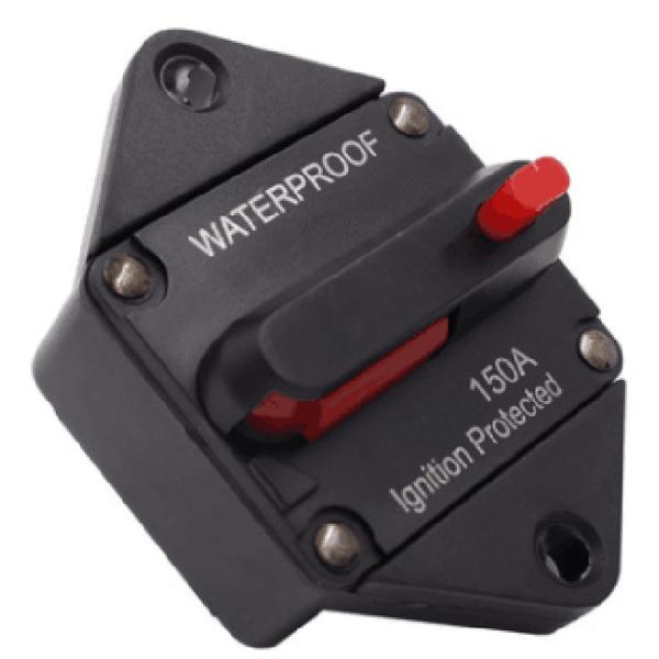 Compact Design 12V 48V Waterproof Circuit Breaker 30A-300A For Auto Marine Boat