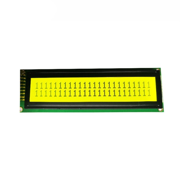 Customized 2402 Lcd Display Module 24x2 Yellow Lcd Display