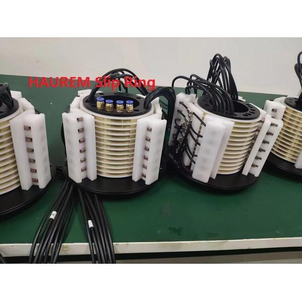 1000VAC/VDC High Current Slip Ring 2000A Low Dynamic Resistance Fluctuation