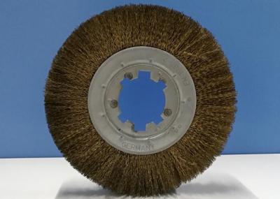 High Density Steel Wire Wheel Brush / Circular Wire Brush With Keyseat
